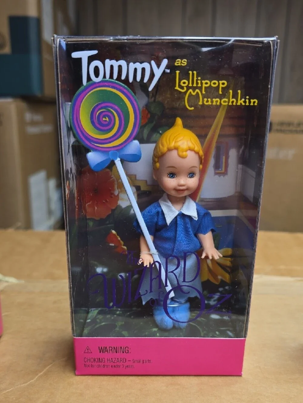 The Wizard of Oz Mini Doll Set - Kelly, Tommy & Mayor Dolls 1999 Barbie